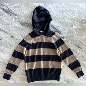 Brunello Cucinelli, size 12 sweater, hood attached